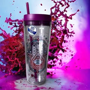 Cool Gear Hansma purple dual function NEW travel tumbler insulated 32 oz